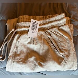 Torrid Pull-on Wide Leg Stretch Linen High-rise Pant